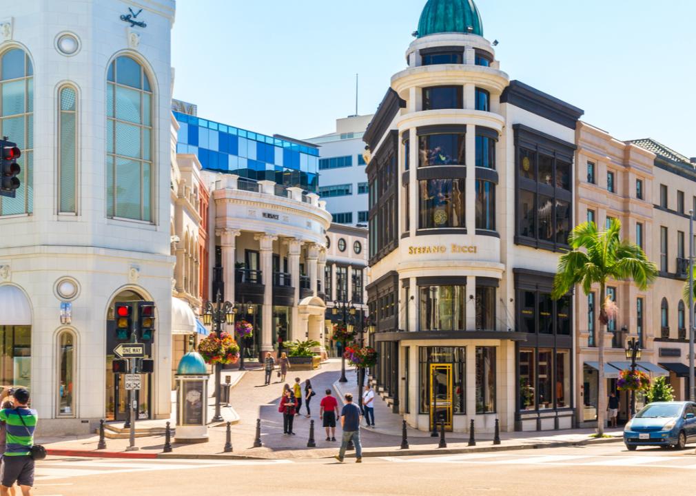 Rodeo Drive in Beverly Hills