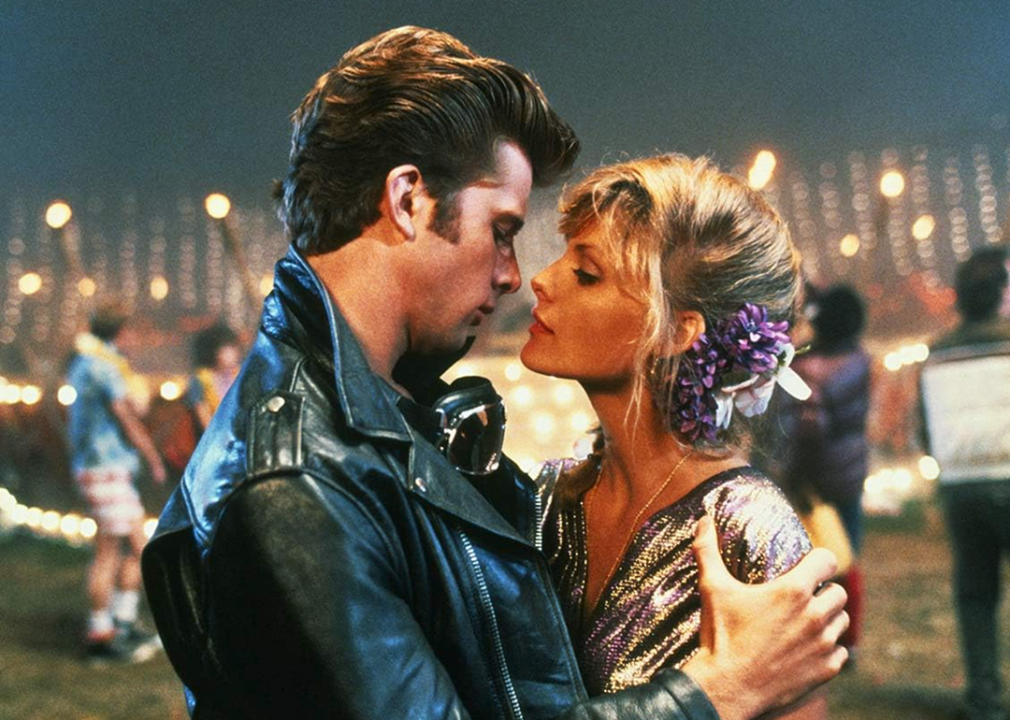 #6. Grease 2 (1982) Michelle Pfeiffer and Maxwell Caulfield in ‘Grease 2’.