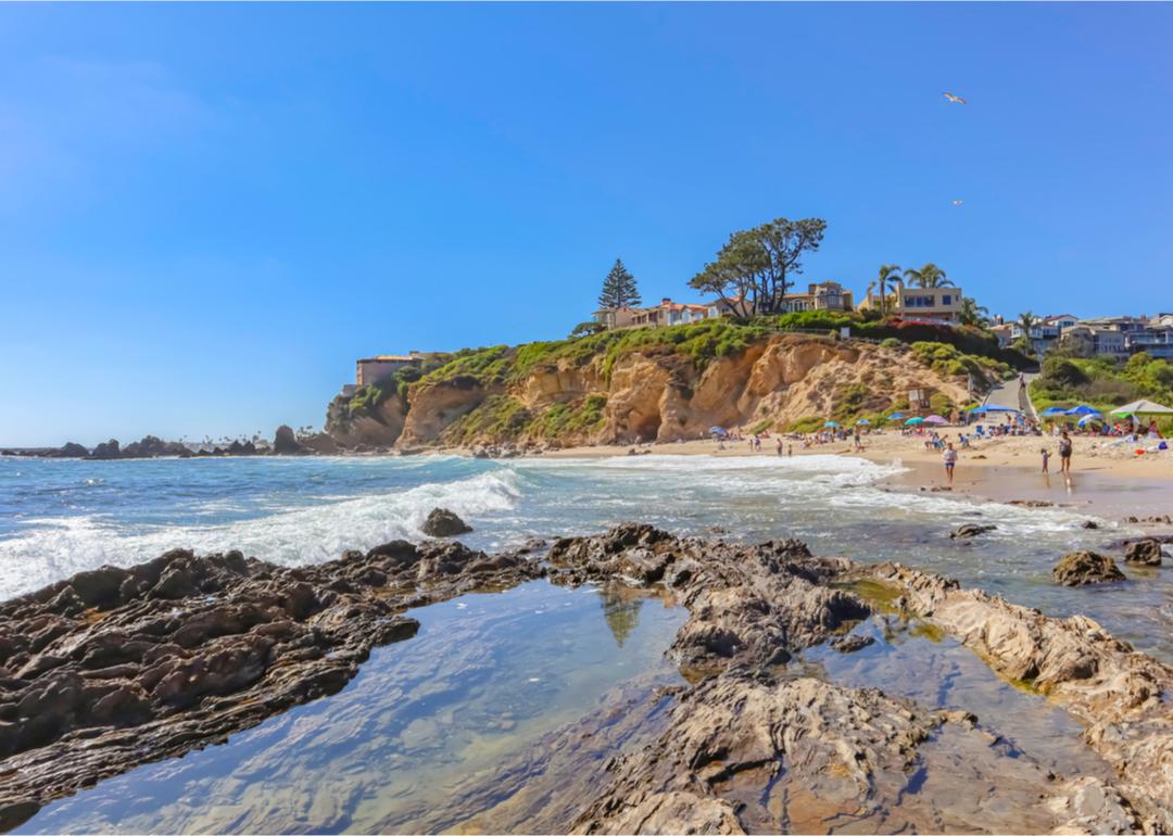 Little Corona Del Mar Beach.