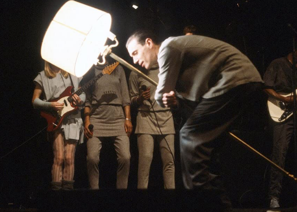 David Byrne in ‘Stop Making Sense’.