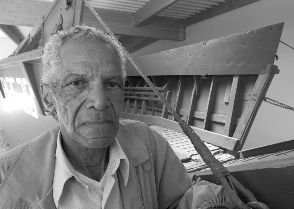 William Dabney landed at Omaha Beach on D-Day with the all-Black 320th Anti-Aircraft Barrage Balloon Battalion, the first black unit to see combat in World War II.