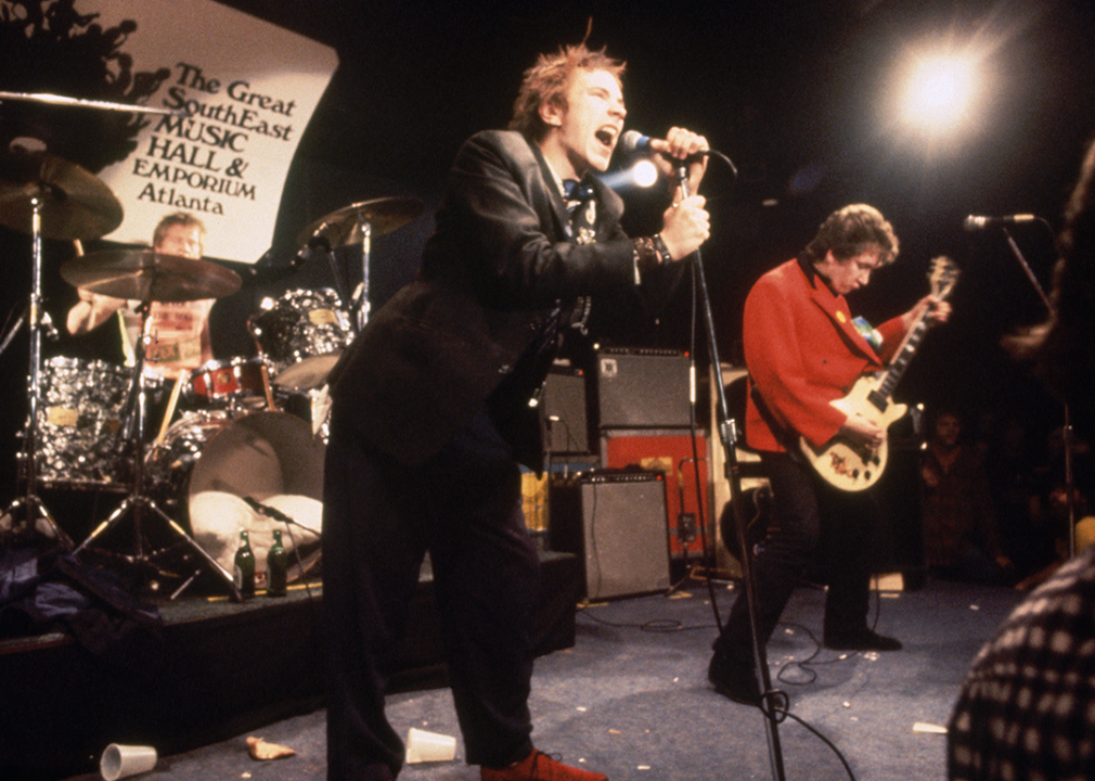 The Sex Pistols perform during their first American concert in Atlanta.