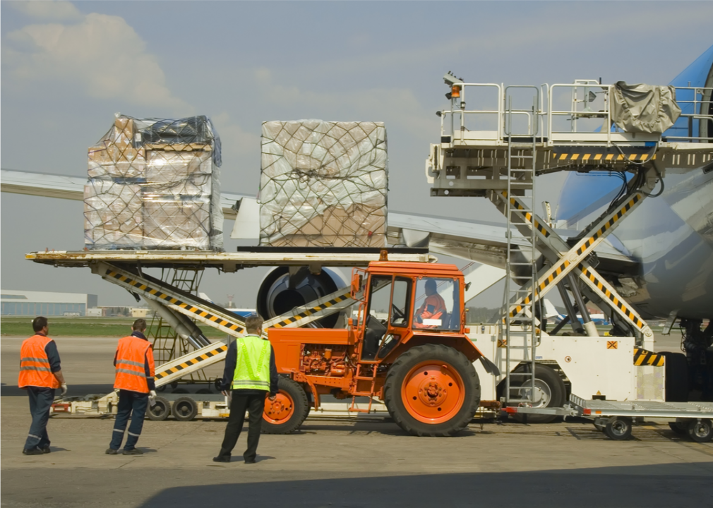 #16. Aircraft cargo handling supervisors