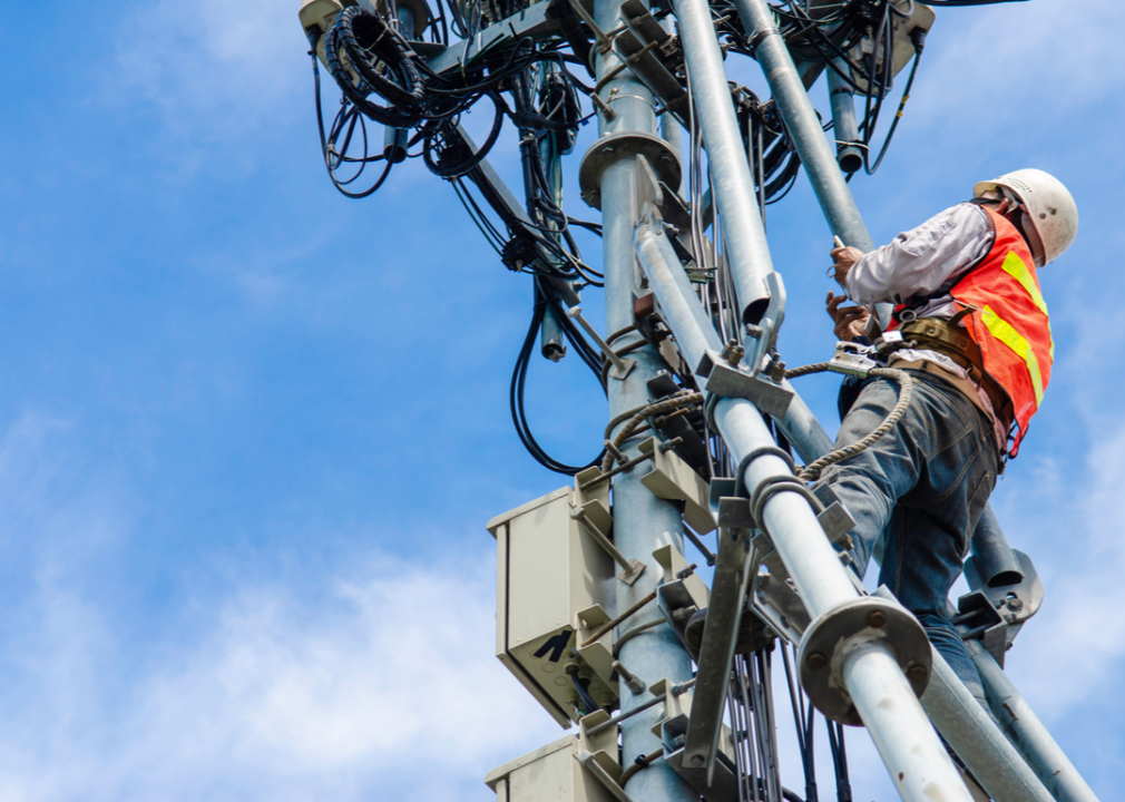 #19. Telecommunications line installers and repairers