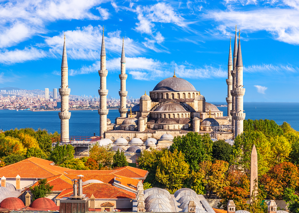 #19. Istanbul The Blue Mosque in Istanbul.