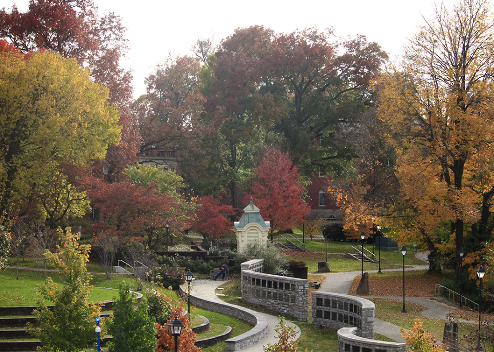 Fall on Berea College campus.