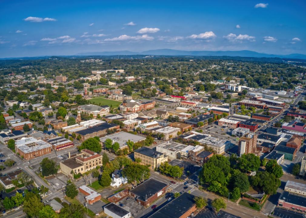#1. Cleveland, Tennessee