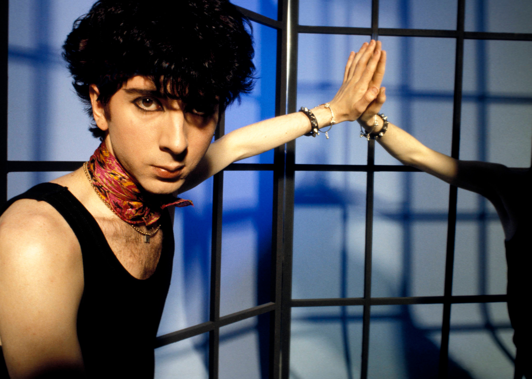 Marc Almond of the band Soft Cell poses for photograph.