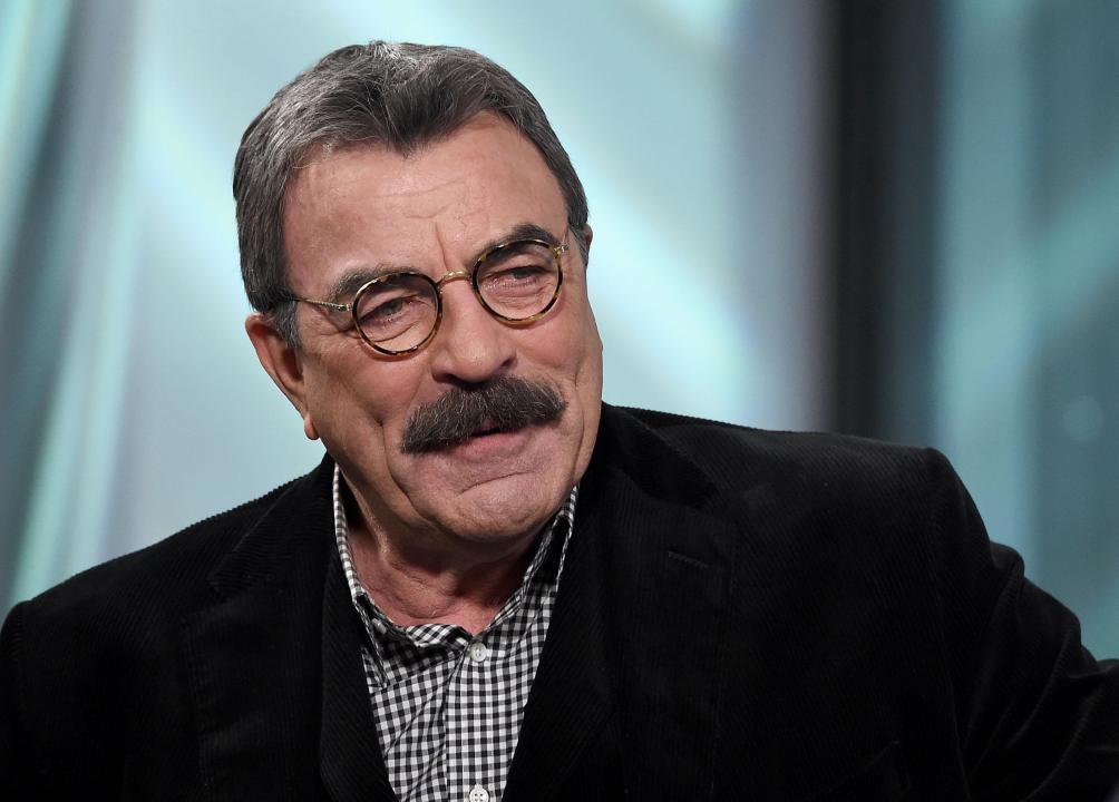 Tom Selleck speaks in an interview.