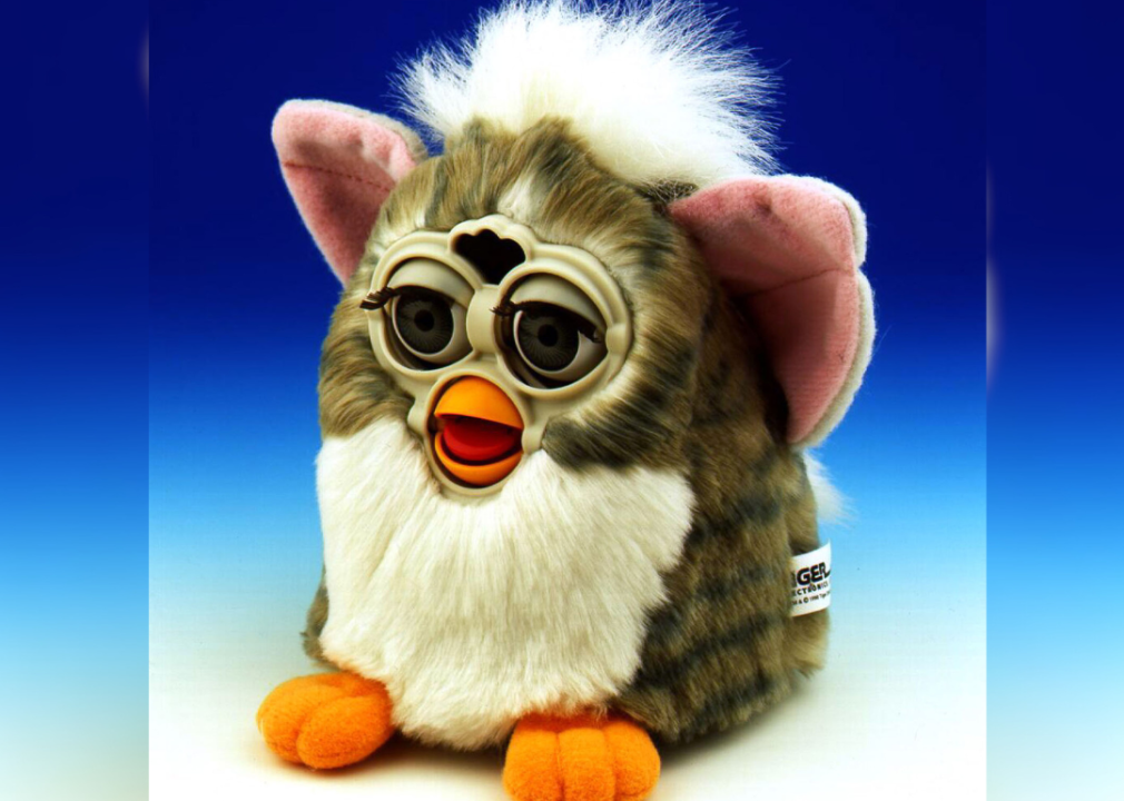 Promotional image of the interactive Furby toy.
