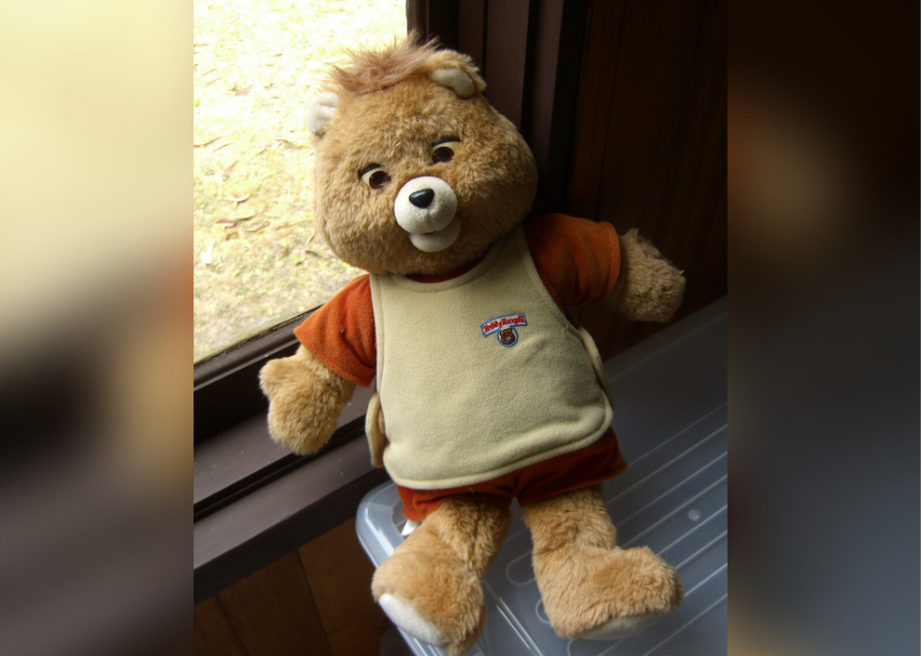 Teddy Ruxpin - Talking plush doll - Playskool 1995