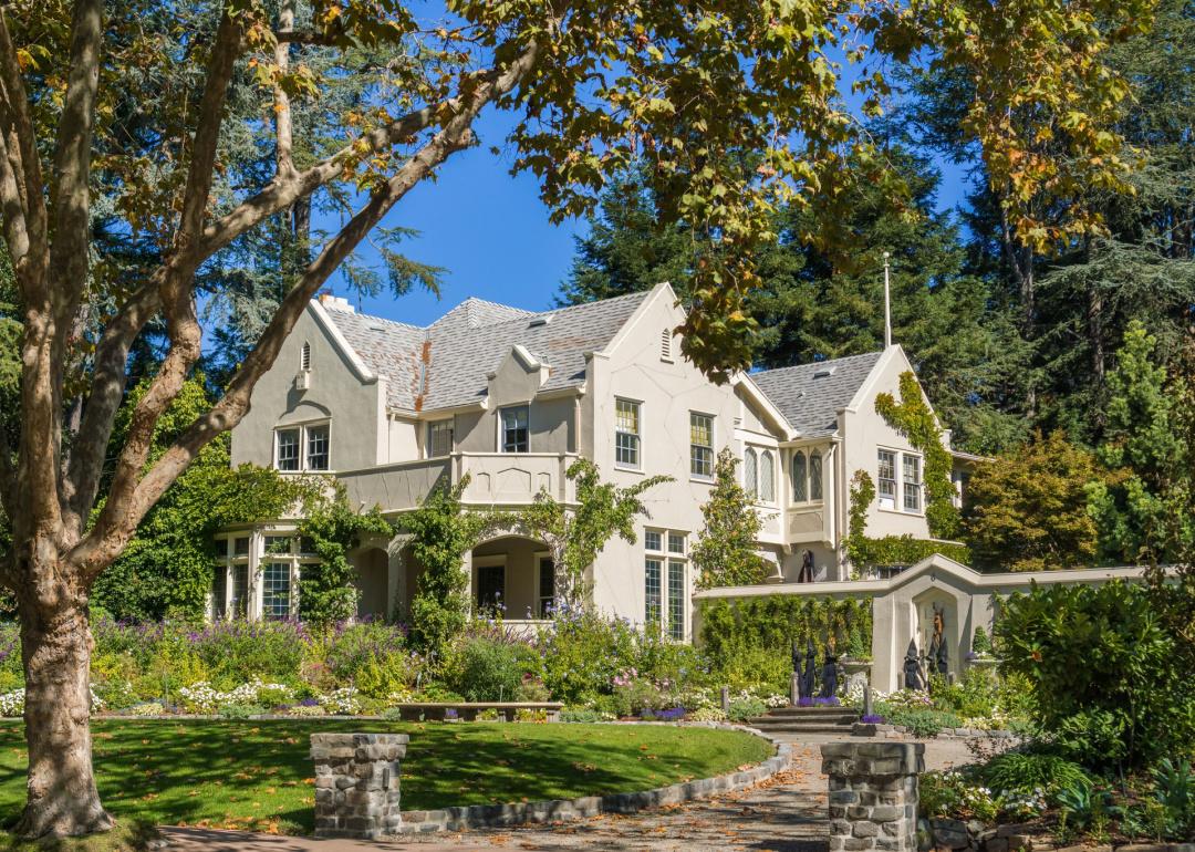House in a residential neighborhood in Oakland