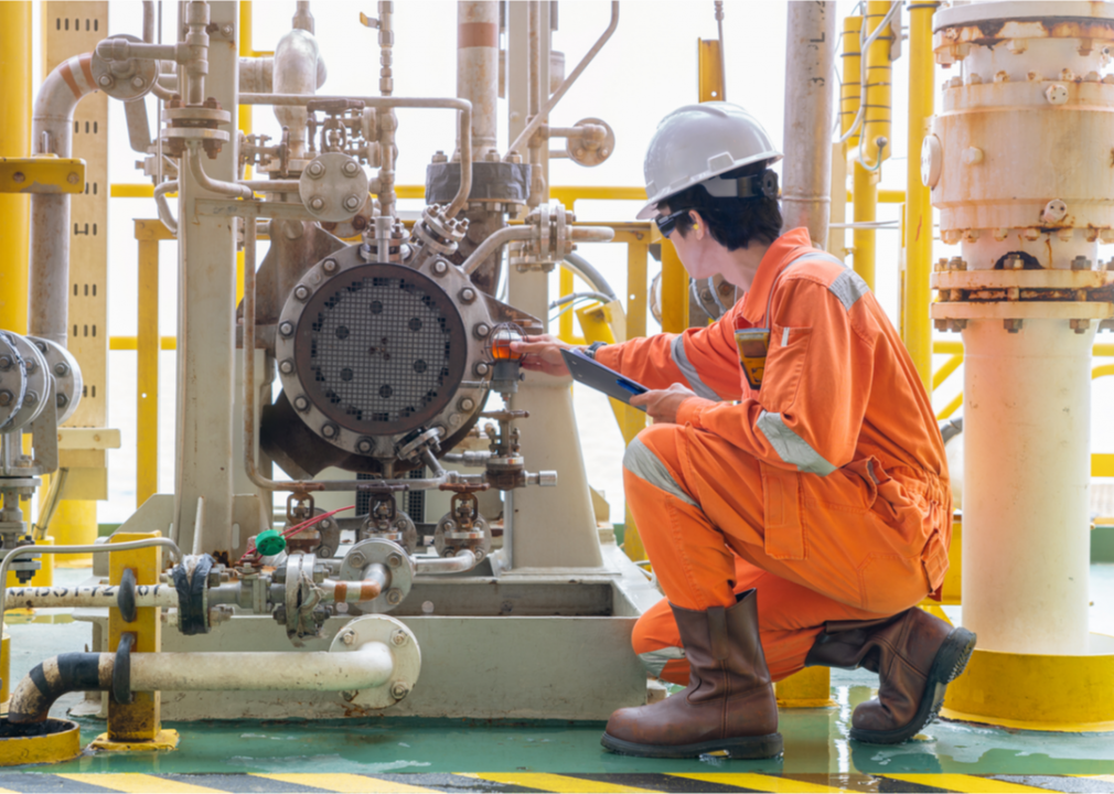 #38. Petroleum pump system operators, refinery operators, and gaugers