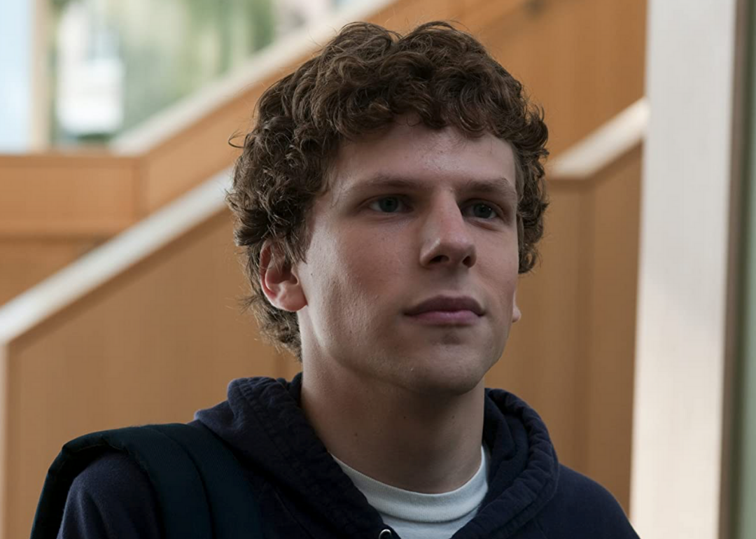 Jesse Eisenberg in a scene from ‘The Social Network’