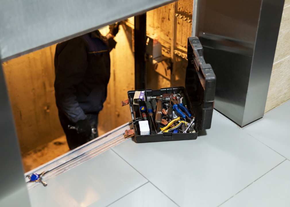 #6. Elevator and escalator installers and repairers