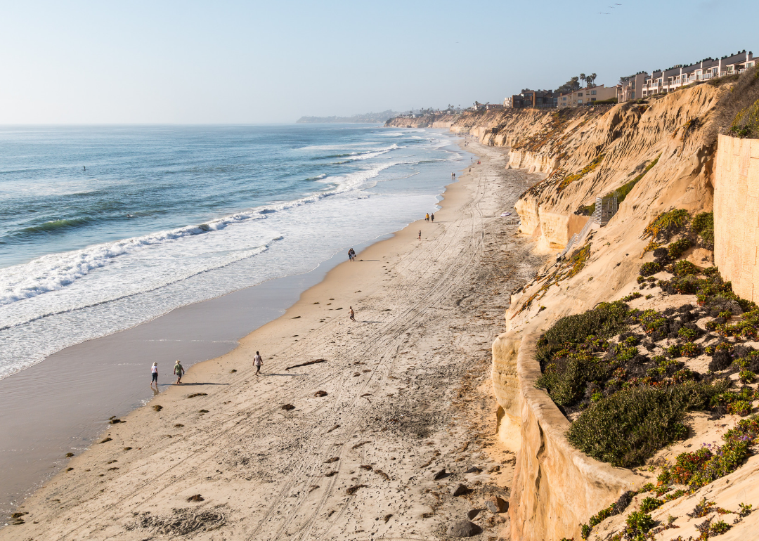 Coastal view of Solana Beach