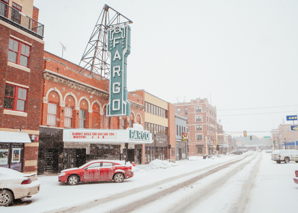 Downtown Fargo.