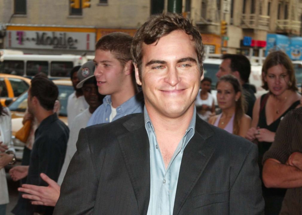 Joaquin Phoenix attends a screening at The Orpheum in New York City in 2003.