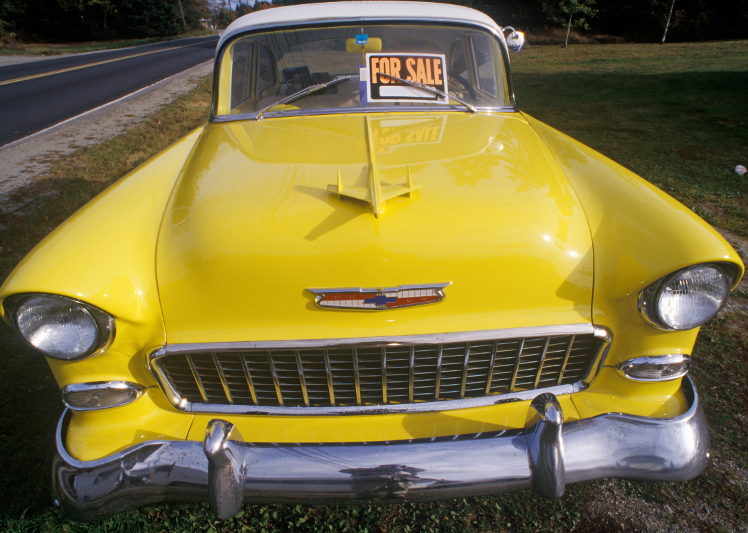 A 1956 Chevrolet for sale in 1993.