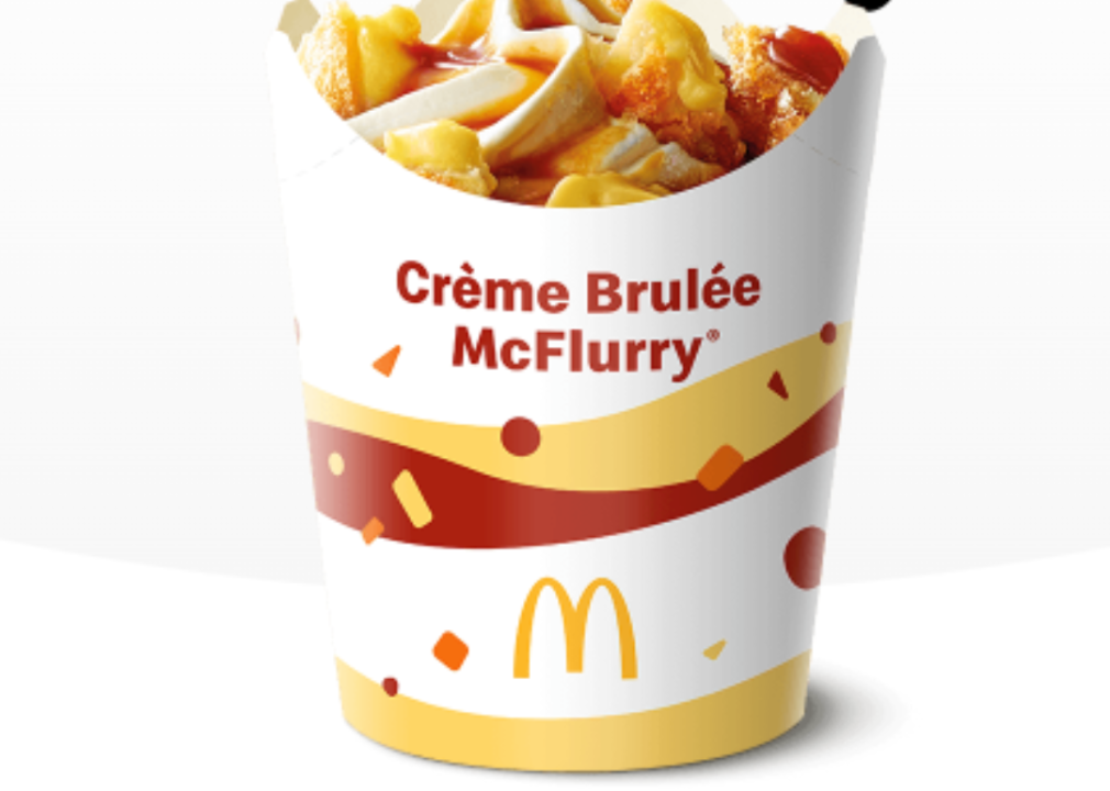 Creme Brulée McFlurry