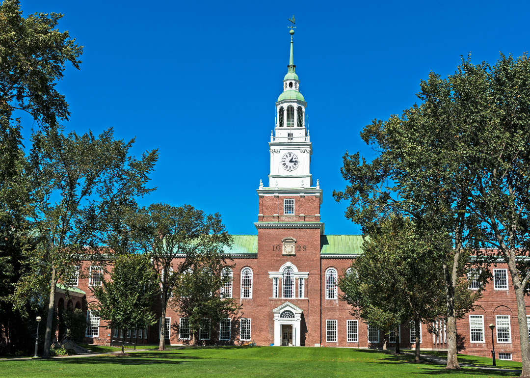 Campus of Dartmouth College.