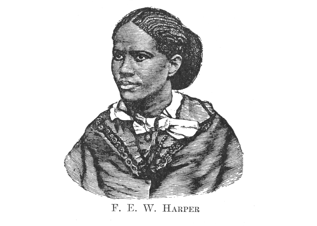Illustration portrait of Frances Ellen Watkins Harper, 1872.