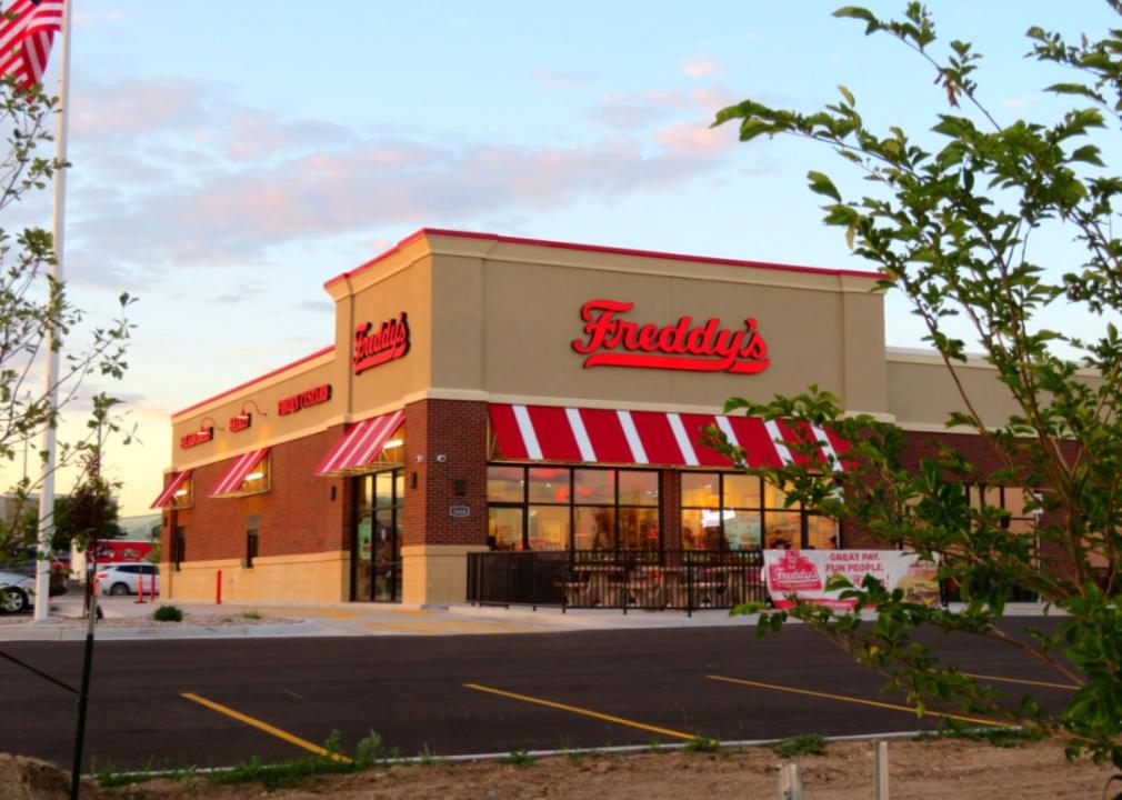 Freddy's burger location.