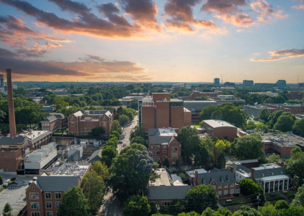 #20. Georgia Institute of Technology-Main Campus An aerial view of GIT.
