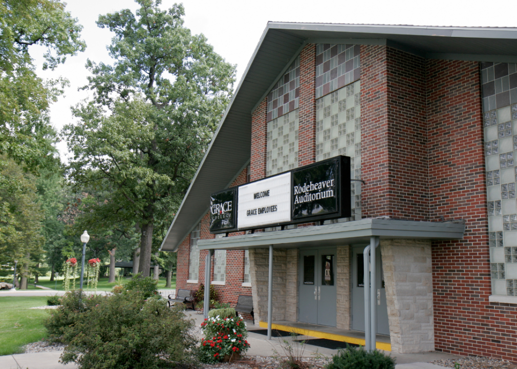 Rodeheaver Auditorium at Grace College.