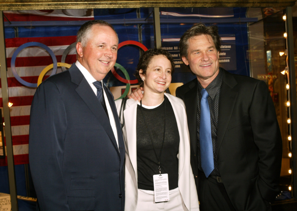 Kurt Russell at the LA premiere of "Miracle".