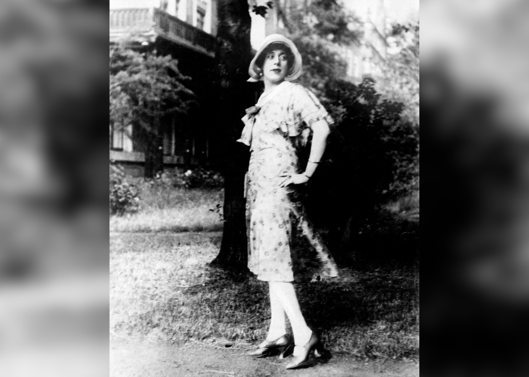 Lili Elbe in Paris.