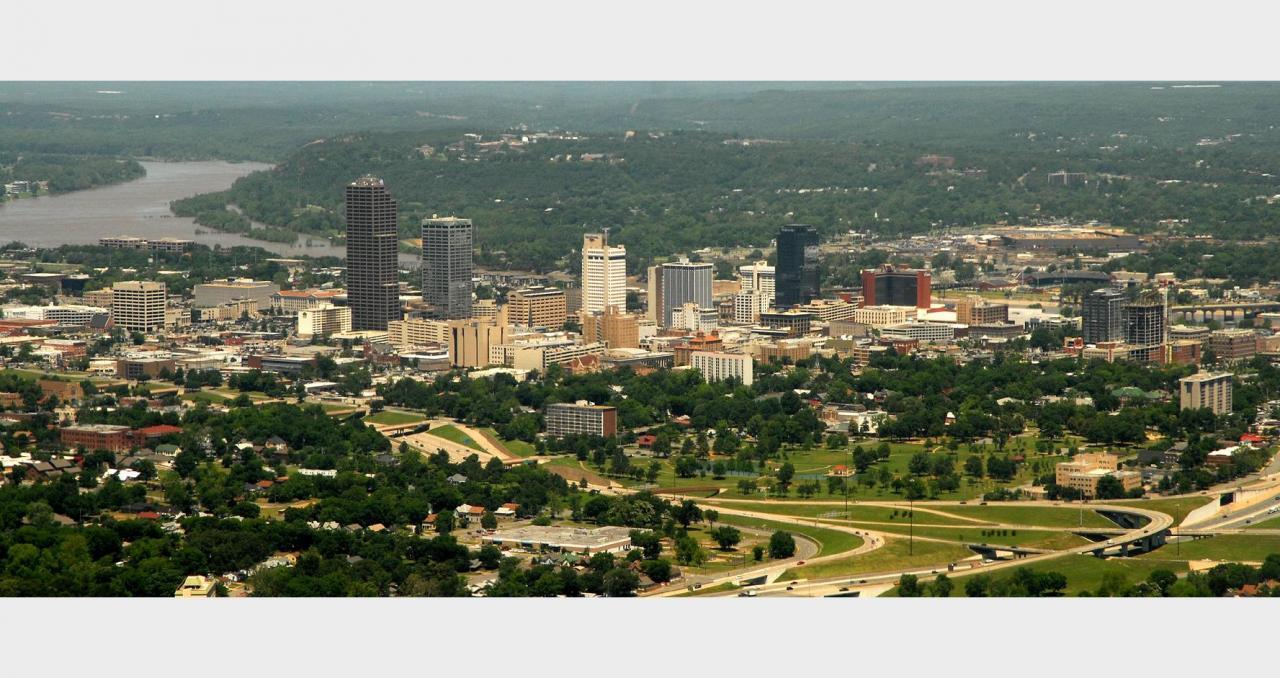 #46. Little Rock-North Little Rock-Conway, AR Metro Area