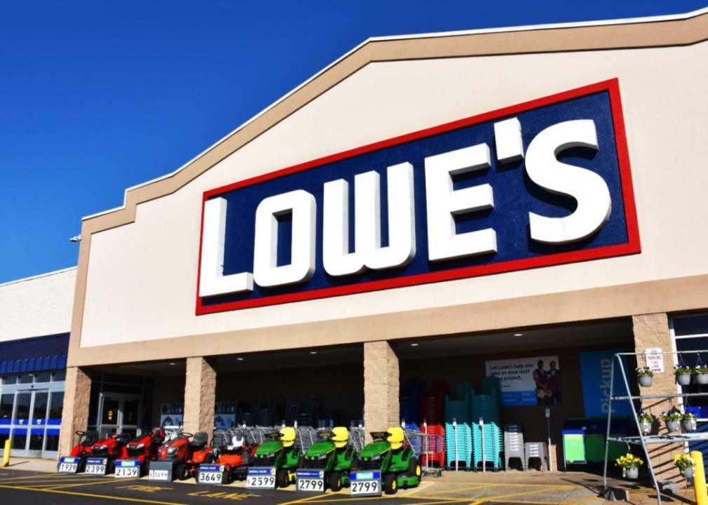 A Lowe's store.