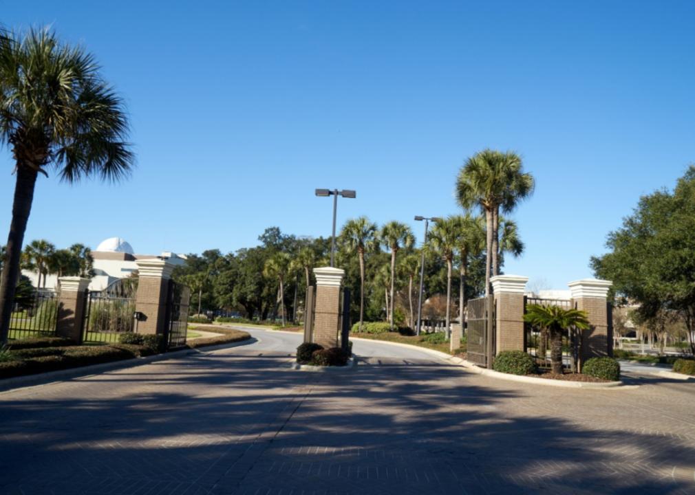 The entrance to PCC.