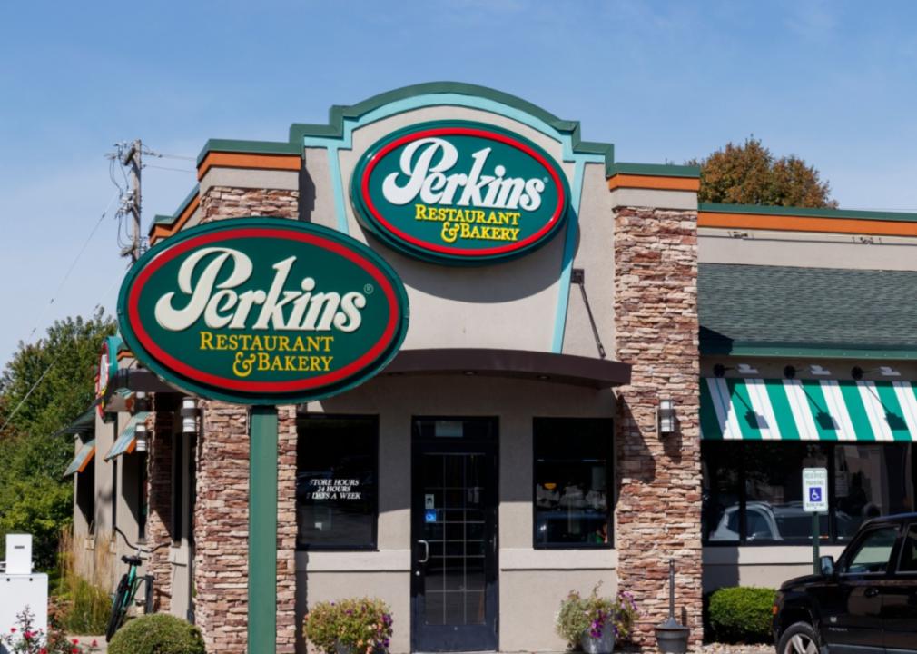 U.S. breakfast restaurants thrived in 2024 with $14.6 billion revenue // The exterior of a Perkins Restaurant & Bakery.