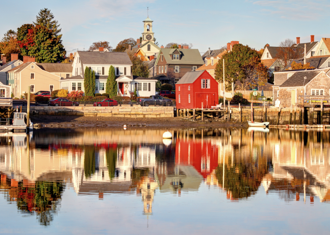 Portsmouth, New Hampshire, from the water.