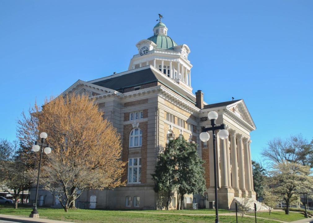 Giles County courthouse in Pulaski.