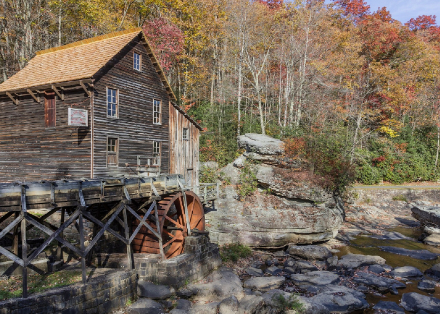 Glade Creek Grist Mill in West Virginia