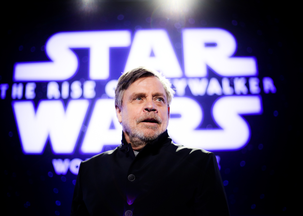 Mark Hamill attends the Premiere of Disney's "Star Wars: The Rise Of Skywalker."