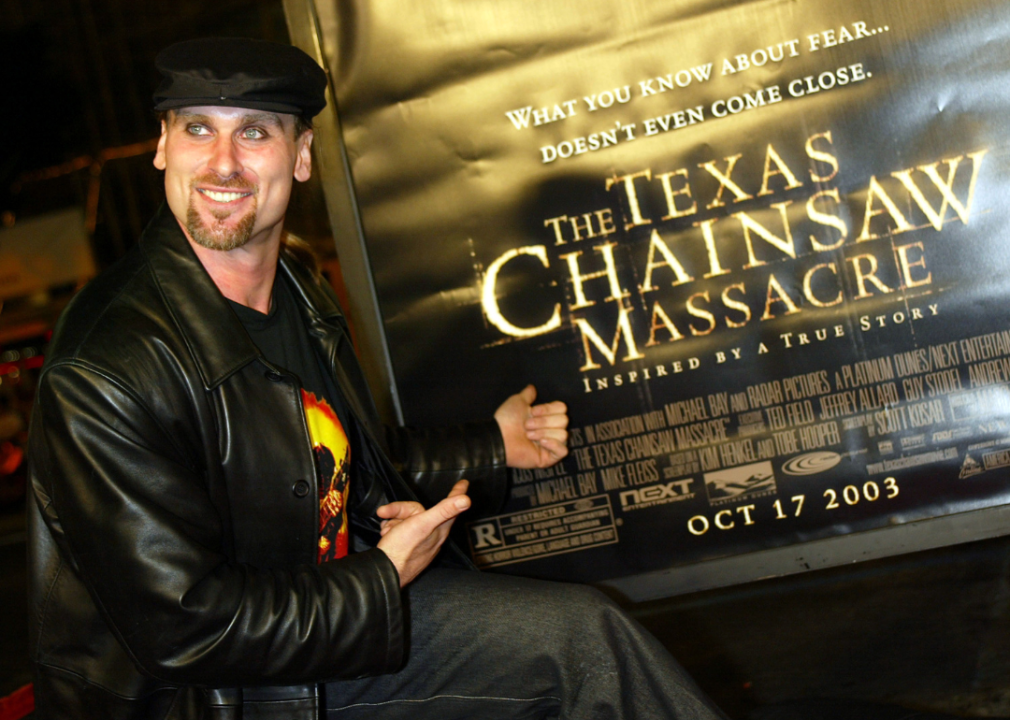Cast member Andrew Bryniarski arrives at the premiere of "The Texas Chainsaw Massacre."