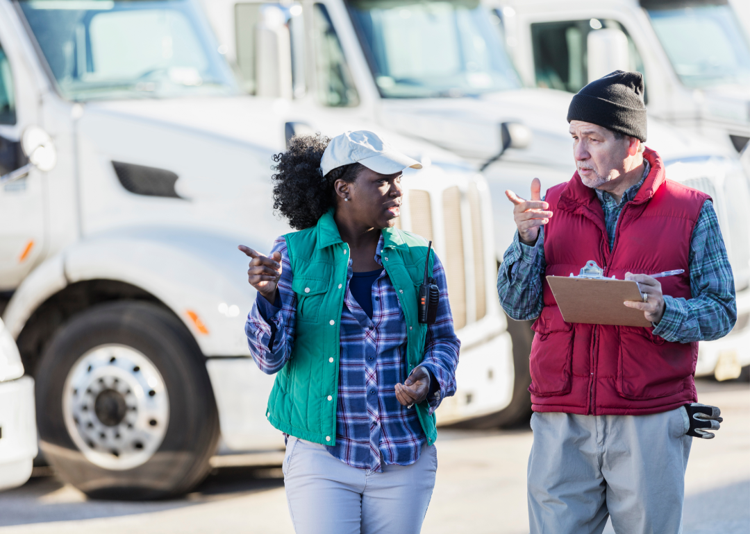 How employment of women in the trucking industry has changed over the past 20 years