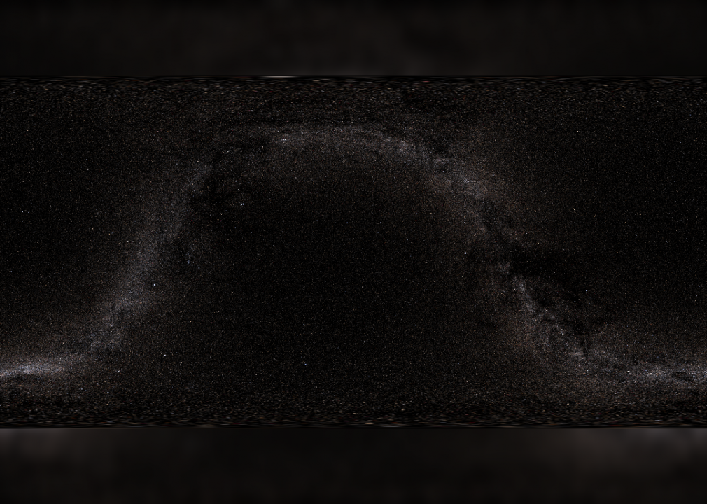 This is a low-resolution version of the skymap. The threshold magnitude is 3.0 so the Milky Way is very faint