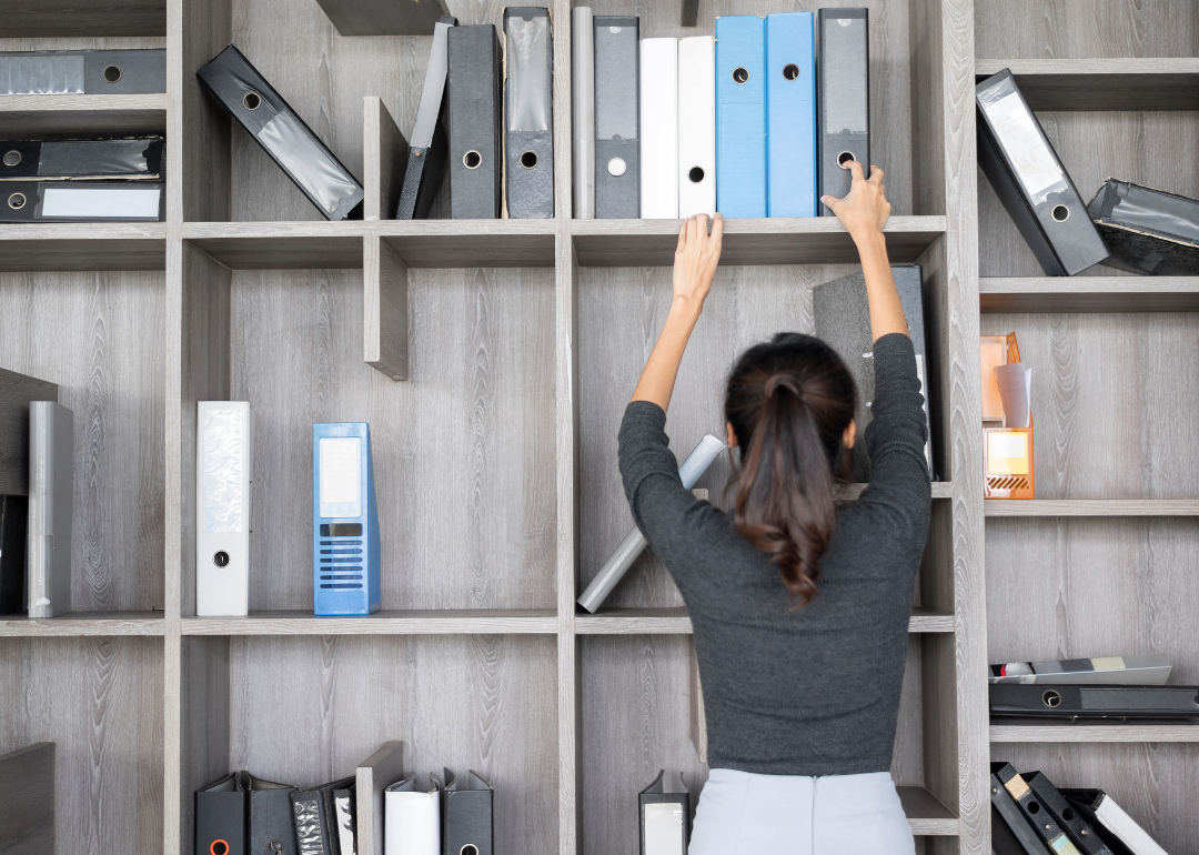 Second brains, mind maps, and other organizational strategies to unlock creativity A person organizing their office.