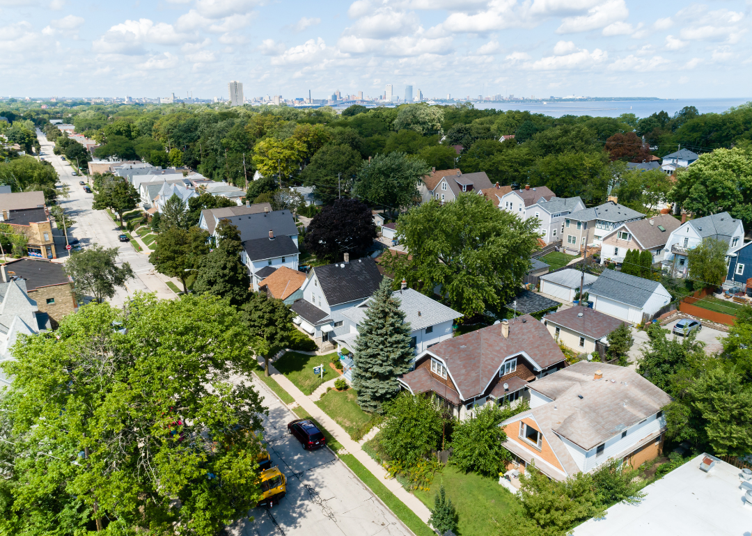 A residential neighborhood in Bayview.