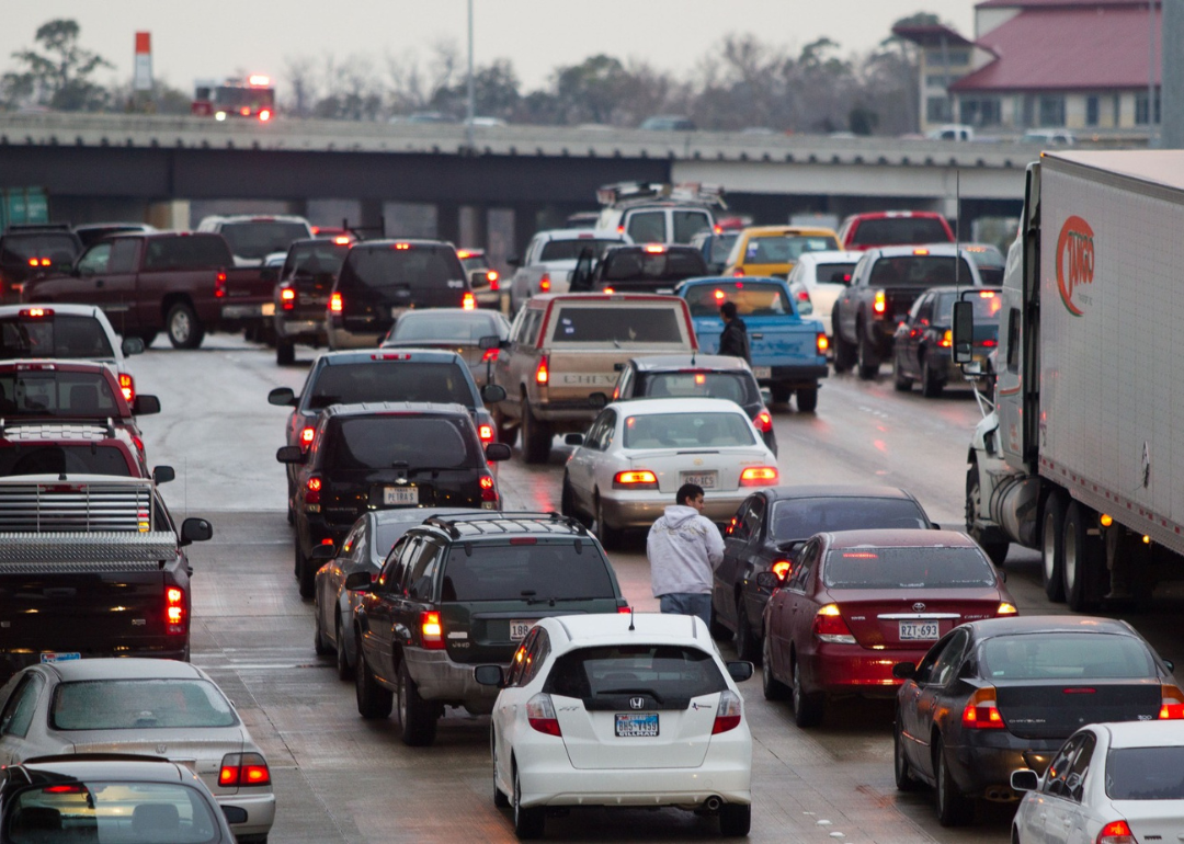 Houston traffic in 2011.