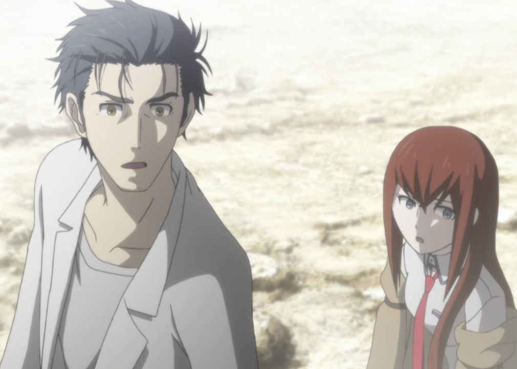 Asami Imai and Mamoru Miyano in Steins;Gate