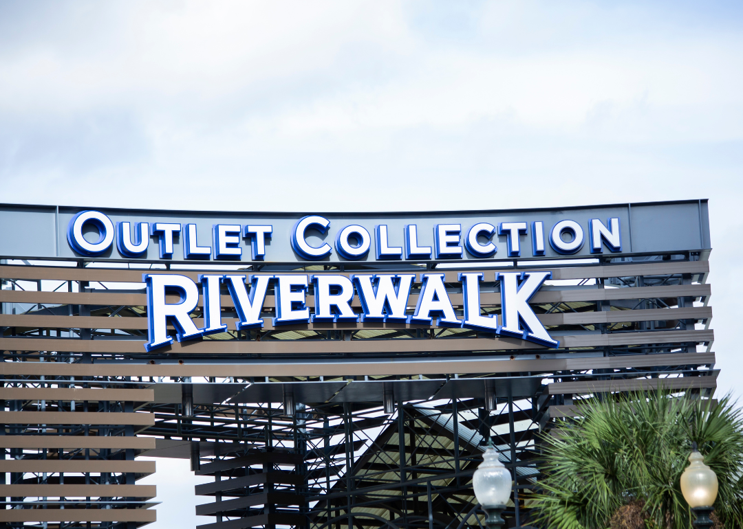 The Outlet Collection Riverwalk in New Orleans.