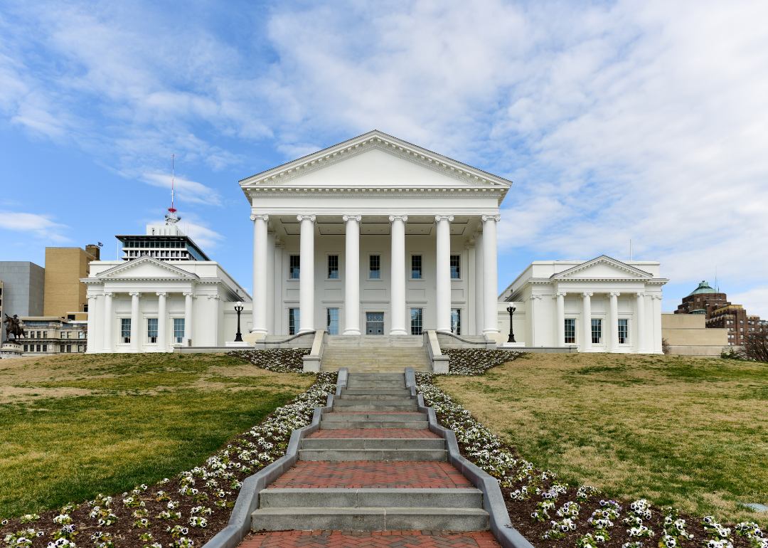 The Virginia State Capitol in Richmond.