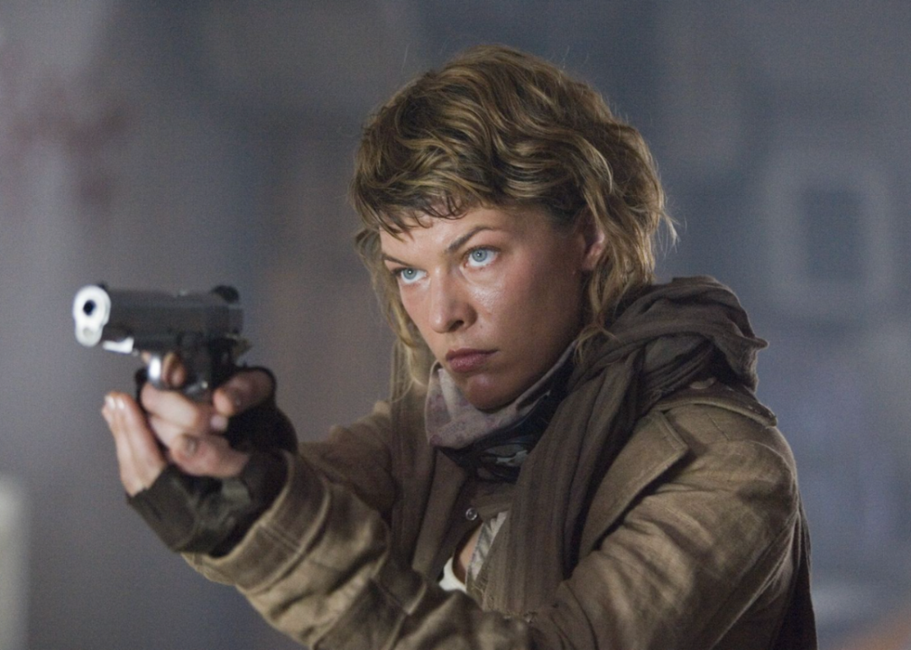 Milla Jovovich (Alice) in Resident Evil: Extinction