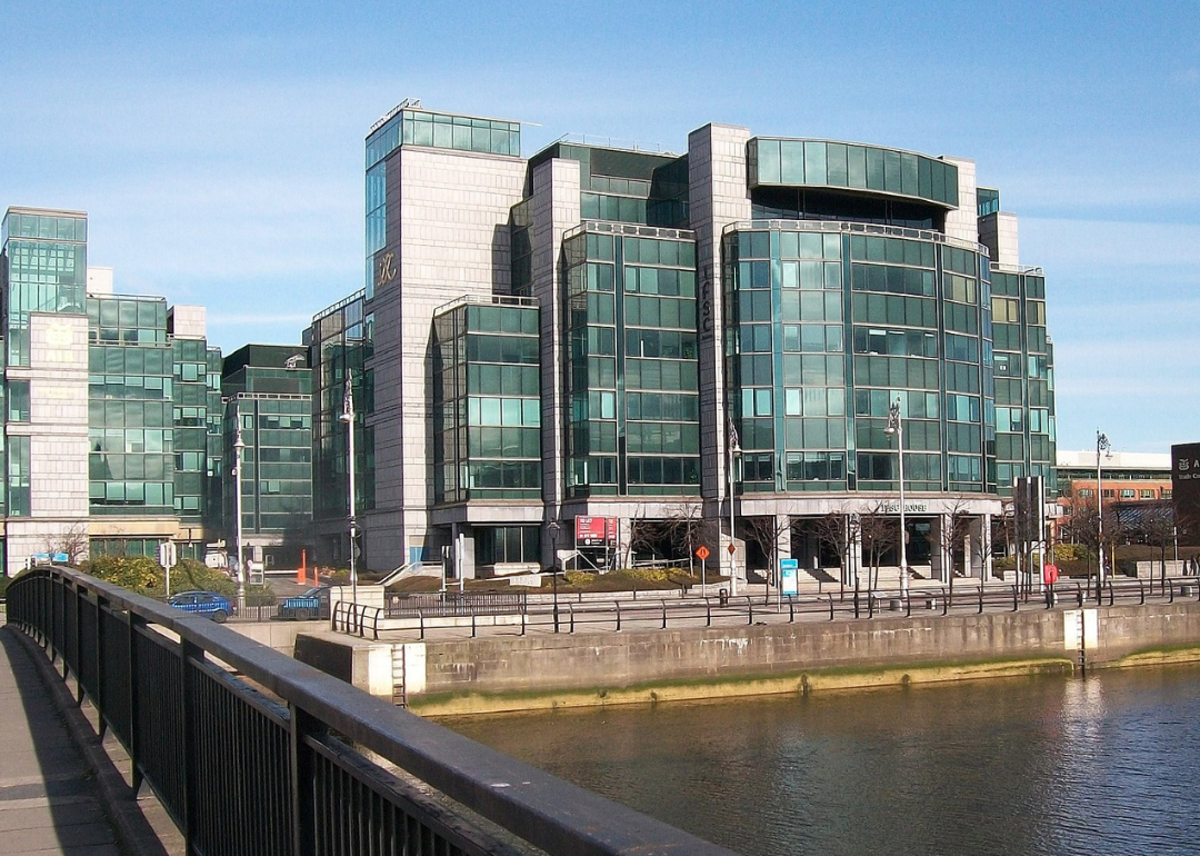 The Irish Financial Services Centre, home of SIG's European Headquarters.